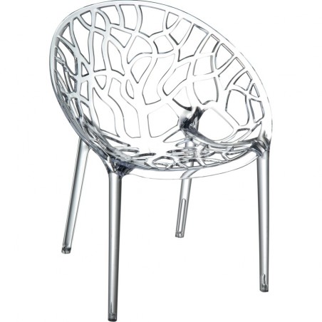 Fauteuil En Plexi Transparent Crystal