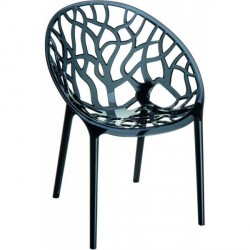 Fauteuil en plexi transparent