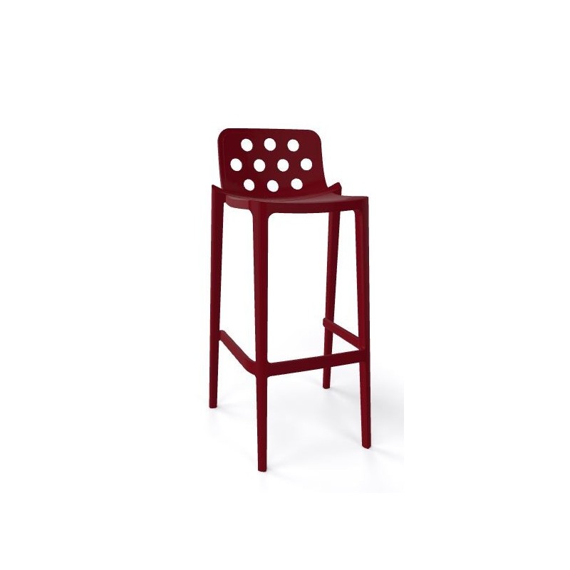 Tabouret bar moderne empilable - Isidoro