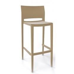 Tabouret bar moderne et empilable - Bakhita